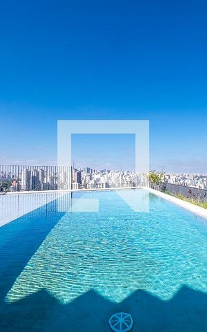 Apartamento para alugar com 63m², 1 quarto e 1 vaga Apartamento para alugar com 63m², 1 quarto e 1 vagaÁrea comum - Piscina