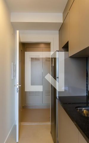 Studio para alugar com 26m², 1 quarto e sem vaga Studio para alugar com 26m², 1 quarto e sem vagaCozinha