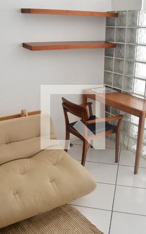 Studio para alugar com 28m², 1 quarto e 1 vagaSala