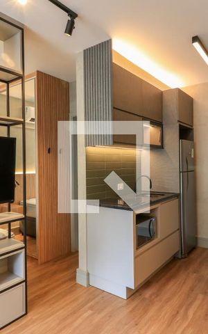 Studio para alugar com 29m², 1 quarto e sem vaga Studio para alugar com 29m², 1 quarto e sem vagaSala/Quarto