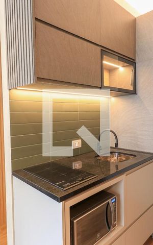 Studio para alugar com 29m², 1 quarto e sem vaga Studio para alugar com 29m², 1 quarto e sem vagaCozinha