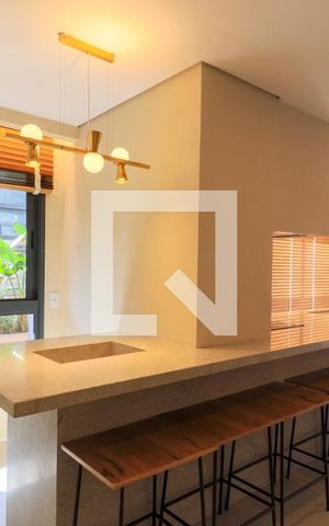 Studio para alugar com 29m², 1 quarto e sem vaga Studio para alugar com 29m², 1 quarto e sem vagaÁrea comum - Salão de festas