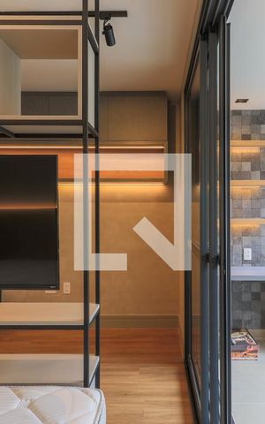 Studio para alugar com 29m², 1 quarto e sem vaga Studio para alugar com 29m², 1 quarto e sem vagaSala/Quarto