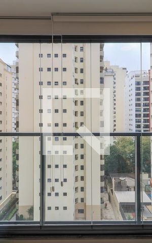 Studio para alugar com 29m², 1 quarto e sem vaga Studio para alugar com 29m², 1 quarto e sem vagaVaranda