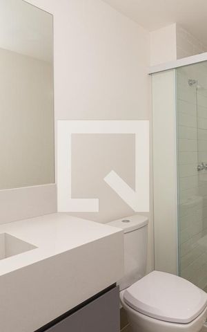 Apartamento para alugar com 45m², 1 quarto e 1 vaga Apartamento para alugar com 45m², 1 quarto e 1 vagaBanheiro