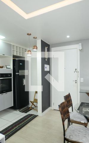 Apartamento à venda com 45m², 2 quartos e 1 vagaSala