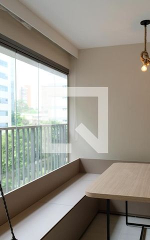 Apartamento à venda com 44m², 1 quarto e 1 vagaVaranda