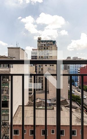 Studio à venda com 27m², 1 quarto e sem vagaVaranda