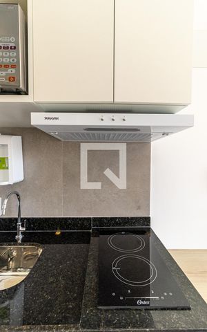 Studio à venda com 27m², 1 quarto e sem vagaCozinha