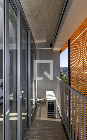 Studio à venda com 29m², 1 quarto e sem vagaVaranda