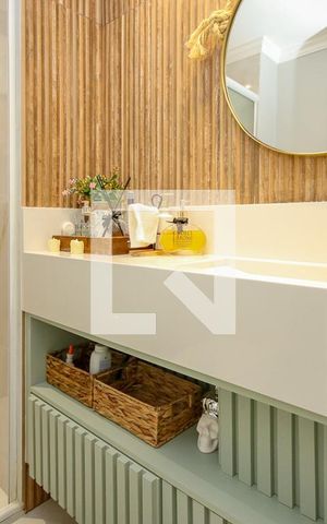 Apartamento à venda com 102m², 2 quartos e 2 vagasBanheiro