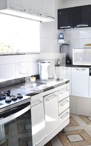 Casa para alugar com 76m², 2 quartos e 1 vagaCozinha