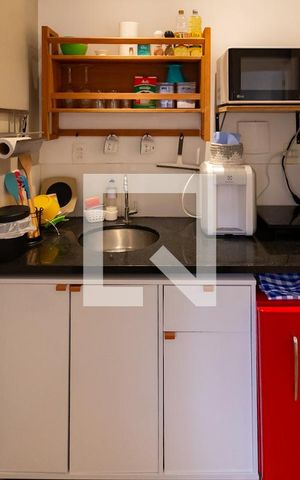 Casa de condomínio para alugar com 40m², 1 quarto e sem vaga Casa de condomínio para alugar com 40m², 1 quarto e sem vagaDetalhe da cozinha