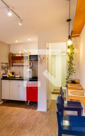 Casa de condomínio para alugar com 40m², 1 quarto e sem vaga Casa de condomínio para alugar com 40m², 1 quarto e sem vagaDetalhe da sala