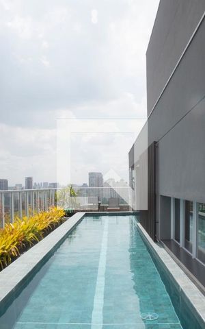 Studio à venda com 26m², 1 quarto e sem vaga Studio à venda com 26m², 1 quarto e sem vagaÁrea comum - Piscina