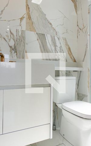 Apartamento para alugar com 95m², 3 quartos e 2 vagasBanheiro da Suíte 2