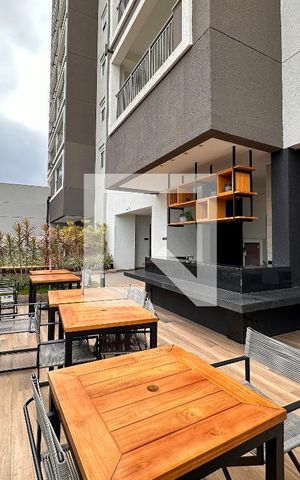 Apartamento à venda com 70m², 2 quartos e 1 vagaChurrasqueira
