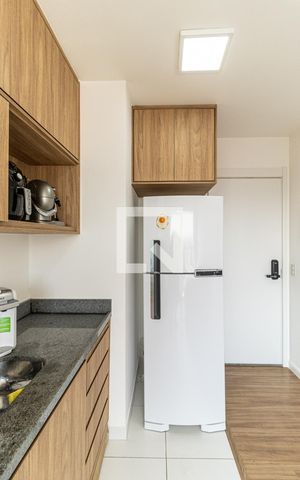 Apartamento à venda com 28m², 1 quarto e sem vagaCozinha - Churrasqueira