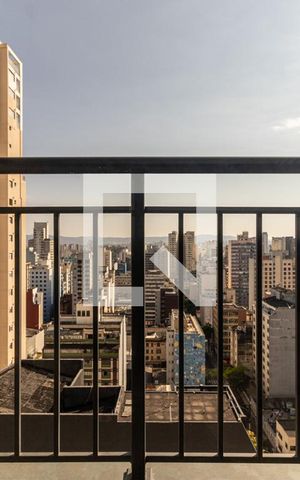 Apartamento à venda com 28m², 1 quarto e sem vagaVaranda