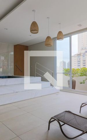 Apartamento para alugar com 49m², 1 quarto e 2 vagas Apartamento para alugar com 49m², 1 quarto e 2 vagasÁrea comum - Spa