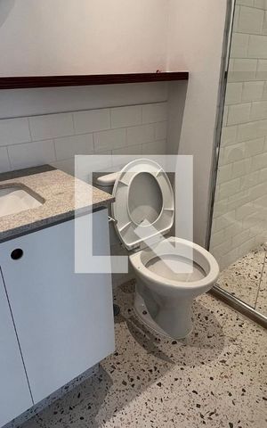 Apartamento para alugar com 31m², 1 quarto e sem vaga Apartamento para alugar com 31m², 1 quarto e sem vagaBanheiro