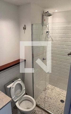 Apartamento para alugar com 31m², 1 quarto e sem vaga Apartamento para alugar com 31m², 1 quarto e sem vagaBanheiro