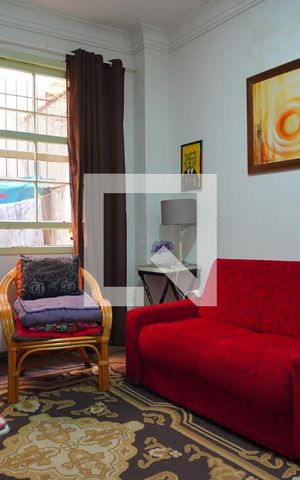 Apartamento à venda com 38m², 1 quarto e sem vagaSala