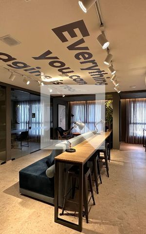 Studio para alugar com 24m², 1 quarto e sem vagaCoworking