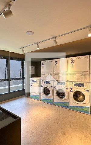 Studio para alugar com 24m², 1 quarto e sem vagaLavanderia