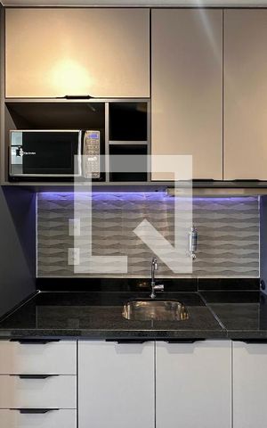 Studio para alugar com 24m², 1 quarto e sem vagaDetalhe Cozinha