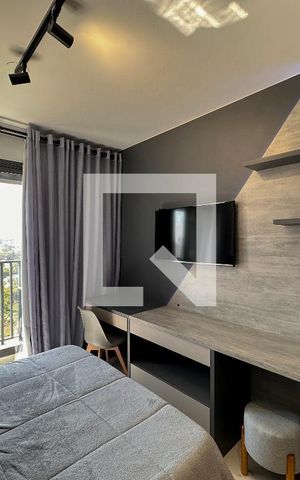 Studio para alugar com 24m², 1 quarto e sem vagaDetalhe Quarto