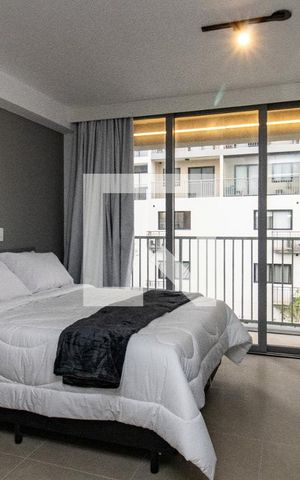 Studio para alugar com 21m², 1 quarto e sem vaga Studio para alugar com 21m², 1 quarto e sem vagaQuarto