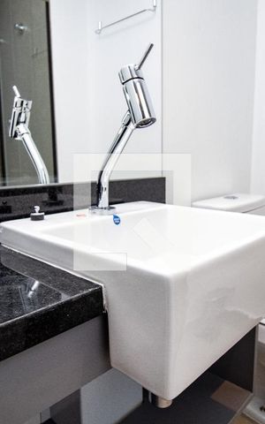 Studio para alugar com 21m², 1 quarto e sem vaga Studio para alugar com 21m², 1 quarto e sem vagaBanheiro
