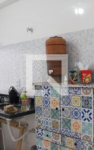 Studio à venda com 27m², 1 quarto e sem vagaCozinha