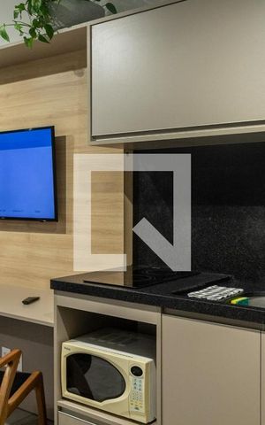 Studio para alugar com 25m², 1 quarto e 1 vagaCozinha