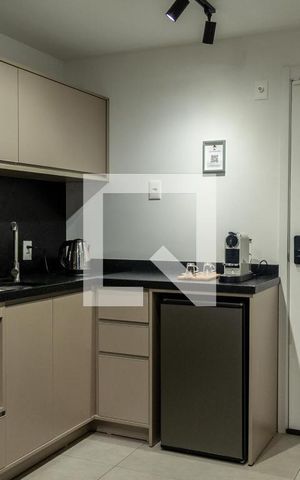 Studio para alugar com 25m², 1 quarto e 1 vagaCozinha