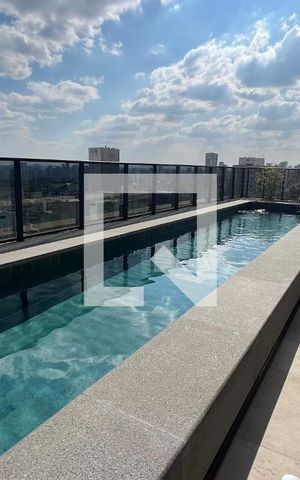 Studio para alugar com 19m², 1 quarto e sem vaga Studio para alugar com 19m², 1 quarto e sem vagaÁrea comum - Piscina