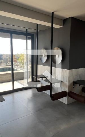 Studio para alugar com 19m², 1 quarto e sem vaga Studio para alugar com 19m², 1 quarto e sem vagaÁrea comum - Bar piscina