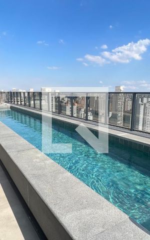 Studio para alugar com 19m², 1 quarto e sem vaga Studio para alugar com 19m², 1 quarto e sem vagaÁrea comum - Piscina