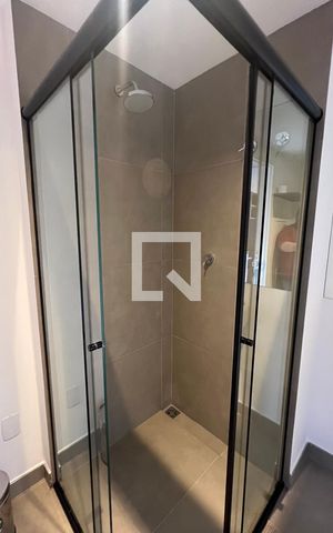 Studio para alugar com 19m², 1 quarto e sem vaga Studio para alugar com 19m², 1 quarto e sem vagaBanheiro