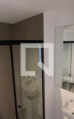 Studio para alugar com 19m², 1 quarto e sem vaga Studio para alugar com 19m², 1 quarto e sem vagaBanheiro