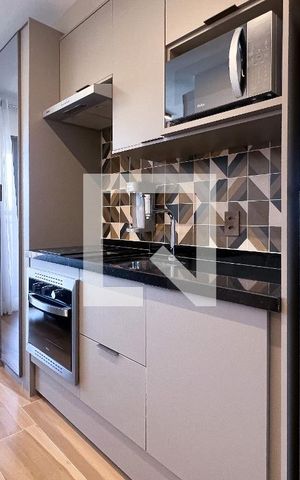 Studio à venda com 21m², 1 quarto e sem vaga Studio à venda com 21m², 1 quarto e sem vagaCozinha