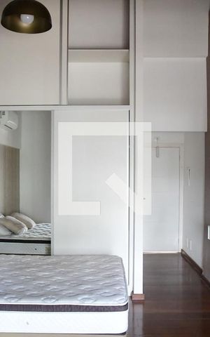 Studio para alugar com 33m², 1 quarto e 1 vagaQuarto