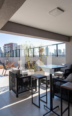 Apartamento à venda com 34m², 1 quarto e 1 vagaÁrea comum - Churrasqueira