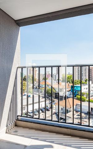 Apartamento à venda com 34m², 1 quarto e 1 vagaVaranda