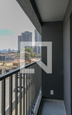 Studio à venda com 25m², 1 quarto e sem vagaVaranda