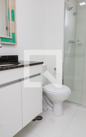 Studio à venda com 34m², 1 quarto e sem vaga Studio à venda com 34m², 1 quarto e sem vagaBanheiro- panorâmica