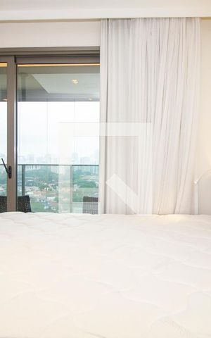 Studio para alugar com 45m², 1 quarto e 1 vagaQuarto