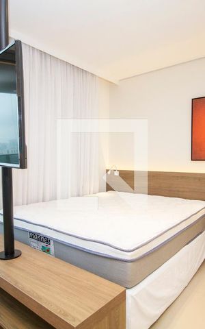 Studio para alugar com 45m², 1 quarto e 1 vagaQuarto