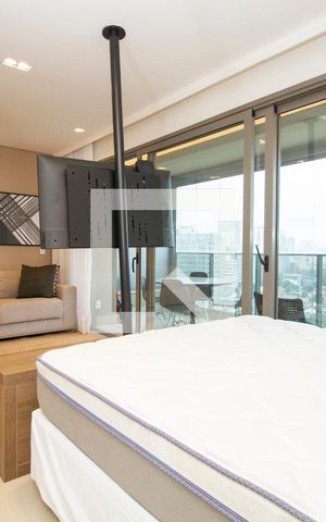 Studio para alugar com 45m², 1 quarto e 1 vagaQuarto